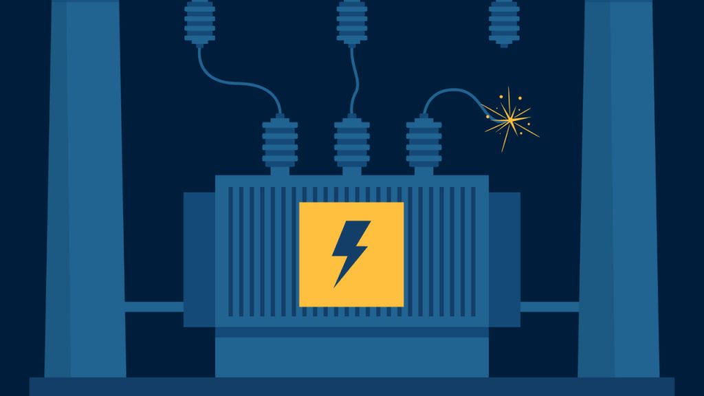 The term kVA stands for kilovolt-amperes and refers to the apparent power rating of a transformer.